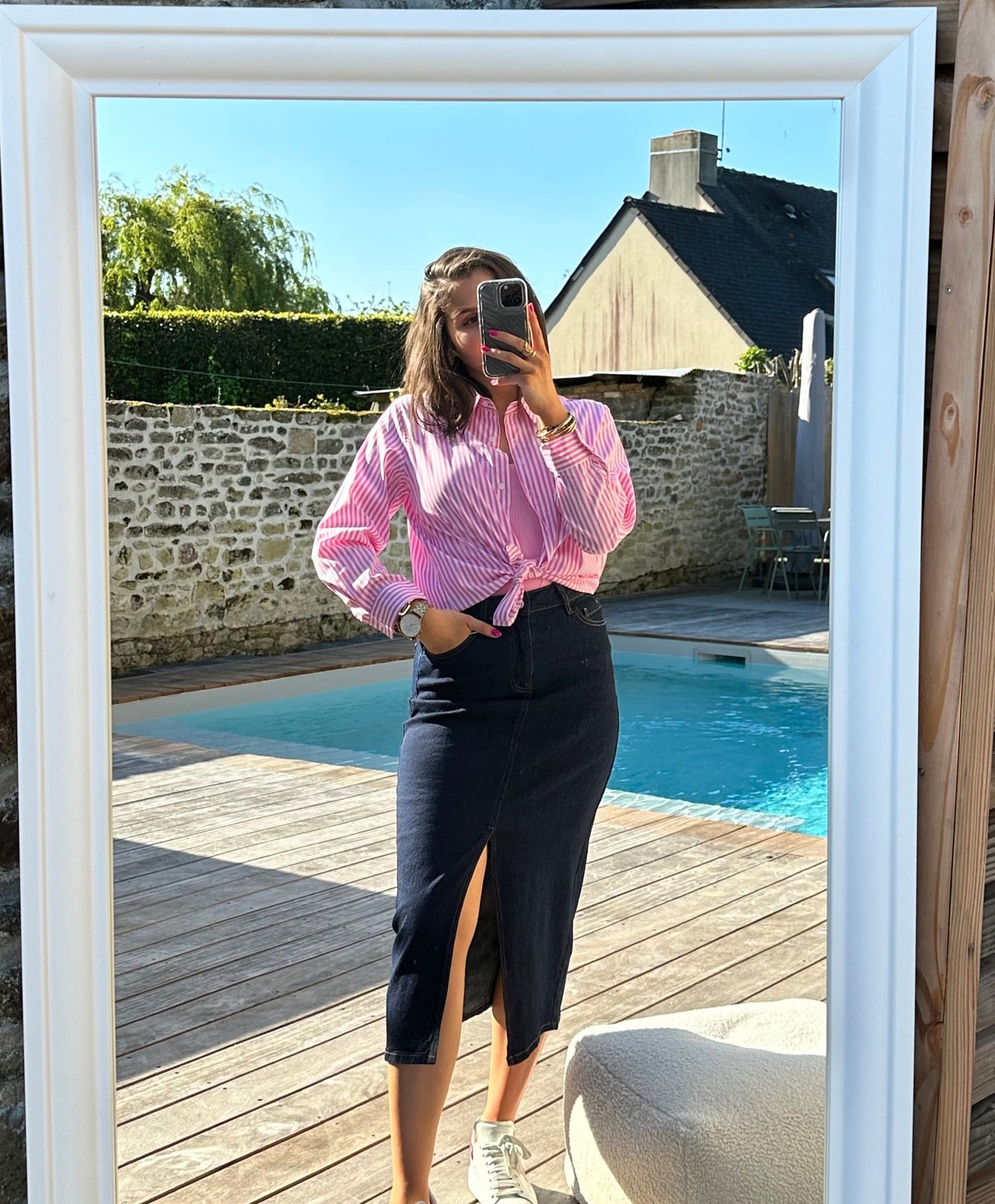 Chemise rayée ALICE