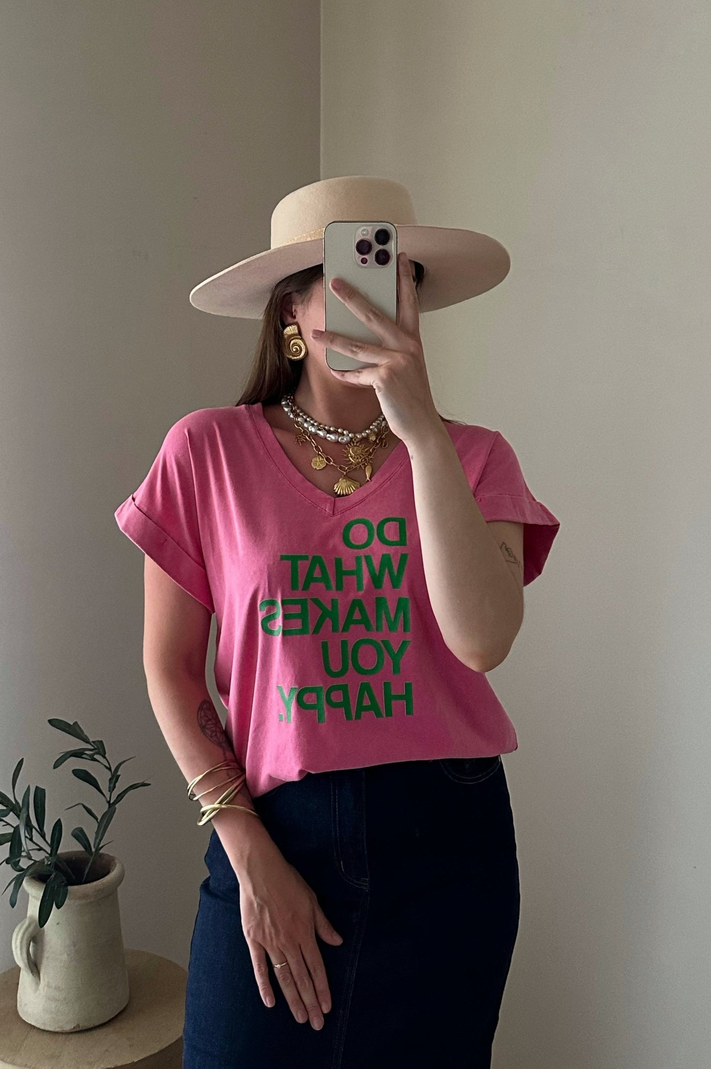 Tee shirt inscription NINON
