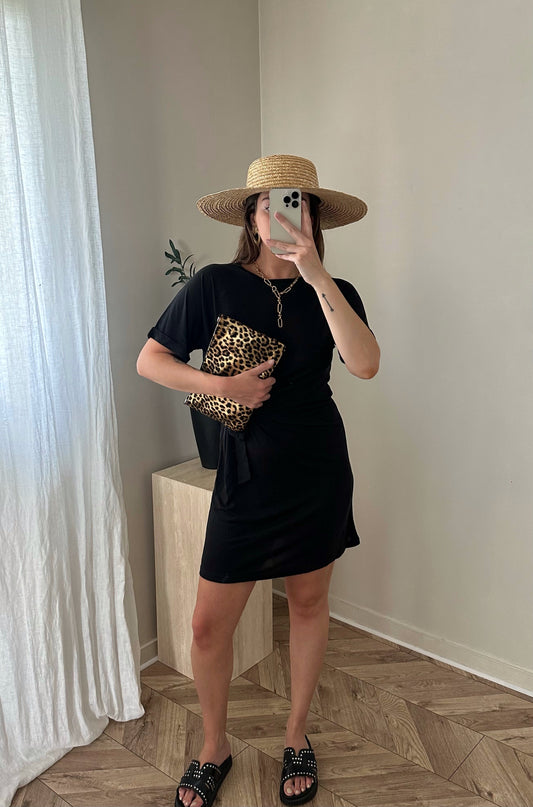 Robe noeud noir MIO