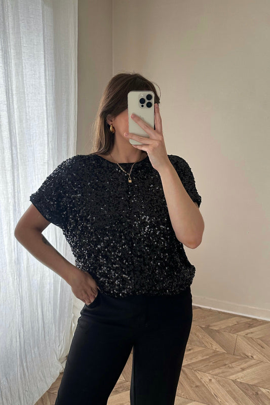 Top sequin maya